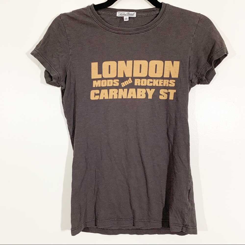 Lucky XS Short Sleeved Tee London Carnaby Rockers